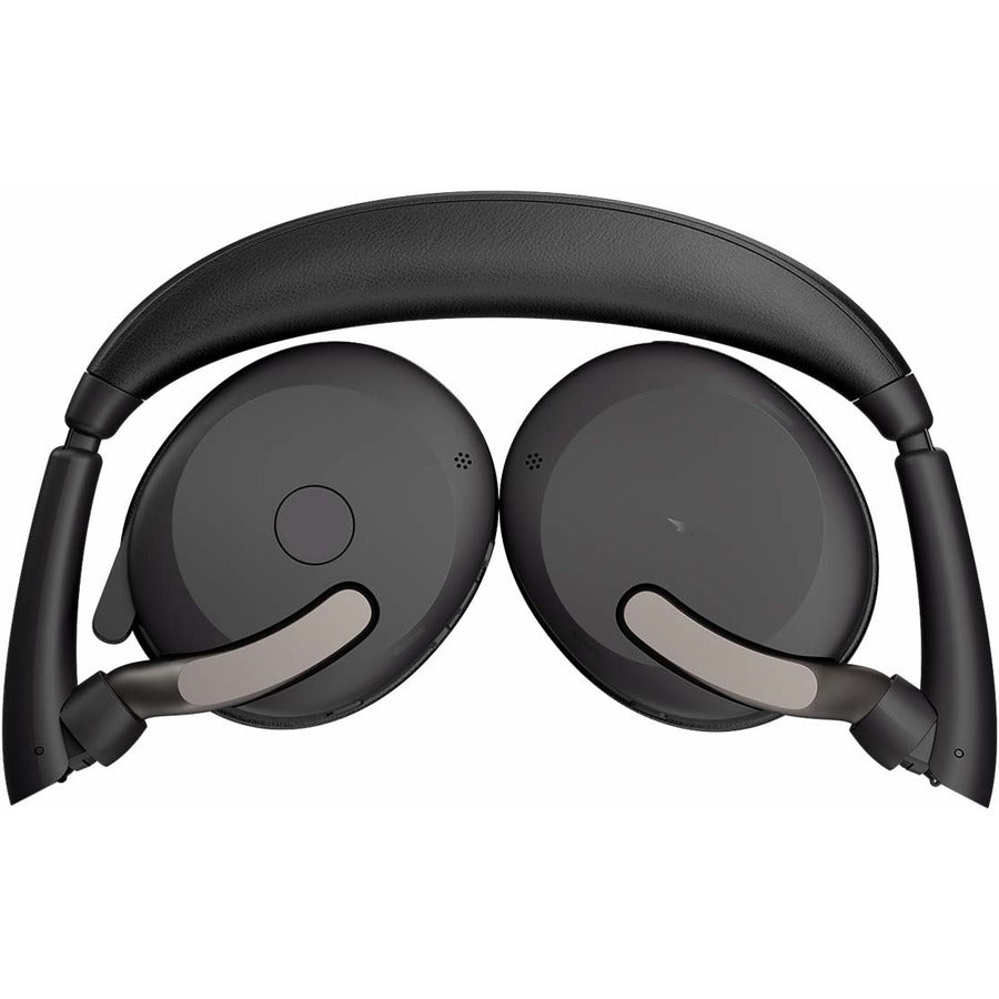 Jabra Evolve2 65 Flex UC Stereo USB-A Headset with Charging Pad 26699-989-989-01