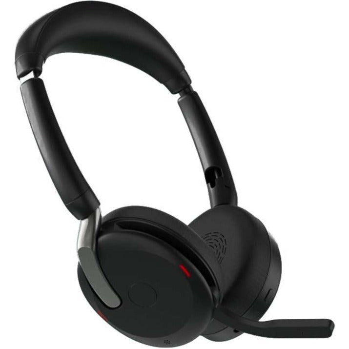 Jabra Evolve2 65 Flex UC Stereo USB-A Headset with Charging Pad 26699-989-989-01