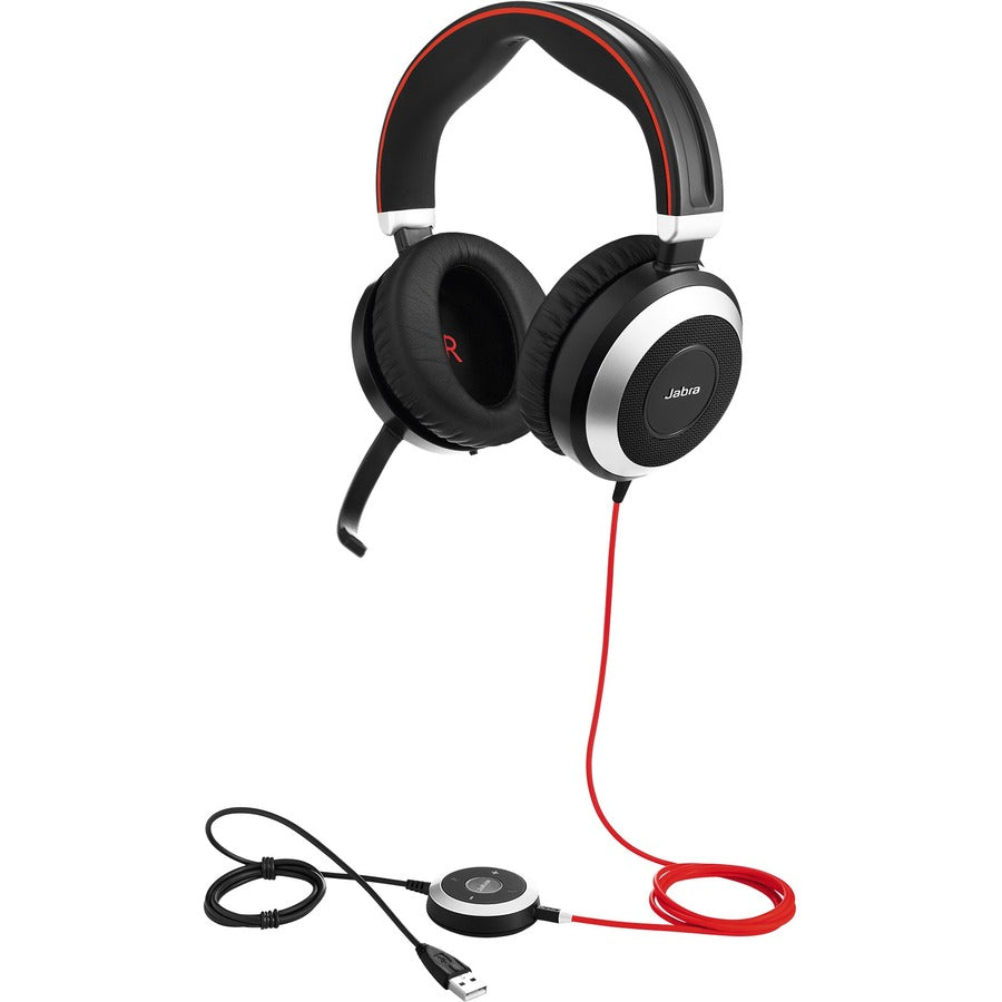 Jabra Evolve 80 USB-C Stereo MS Headset 7899-823-189