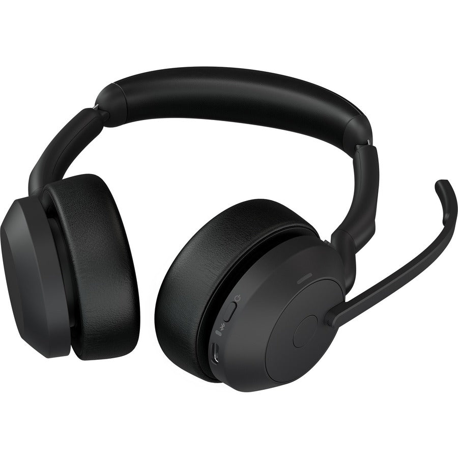 Jabra Evolve2 55 UC Stereo USB-A Headset with Charging Stand 25599-989-989-01