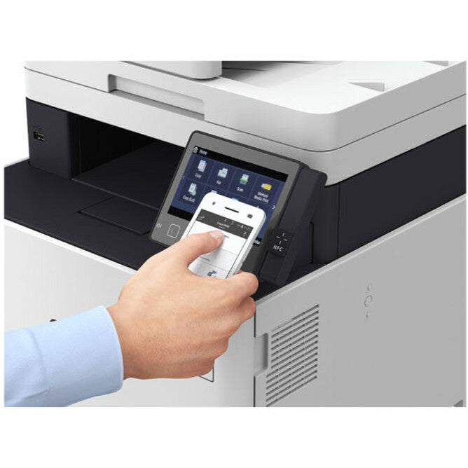Canon imageCLASS MF740 MF741Cdw Laser Multifunction Printer-Color-Copier/Scanner-ppm Mono/28 ppm Color Print-600x600 dpi Print-Automatic Duplex Print-300 sheets Input-600 dpi Optical Scan-Wireless LAN-Near Field Communication (NFC)-Mopria 3101C015