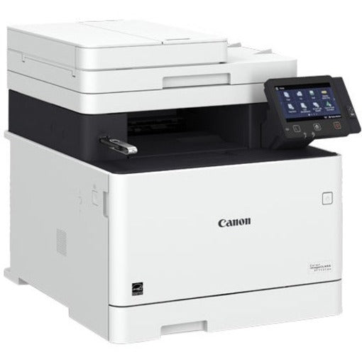 Canon imageCLASS MF740 MF741Cdw Laser Multifunction Printer-Color-Copier/Scanner-ppm Mono/28 ppm Color Print-600x600 dpi Print-Automatic Duplex Print-300 sheets Input-600 dpi Optical Scan-Wireless LAN-Near Field Communication (NFC)-Mopria 3101C015