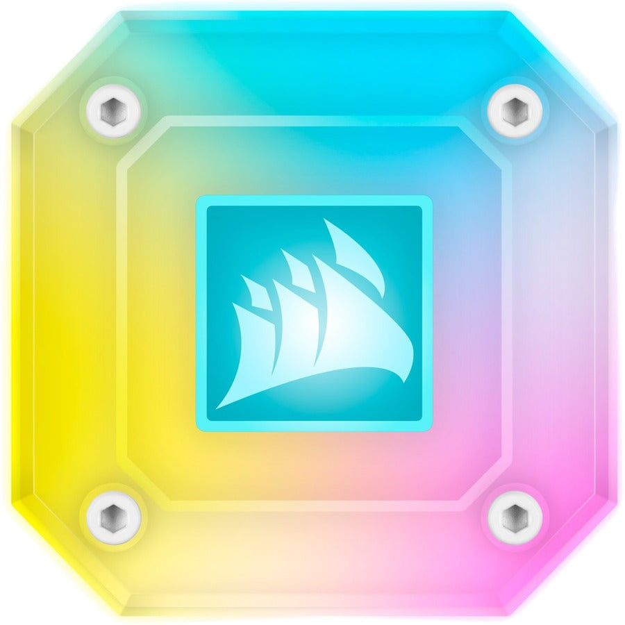 Refroidisseur liquide pour processeur Corsair iCUE H100i ELITE CAPELLIX - Blanc CW-9060050-WW