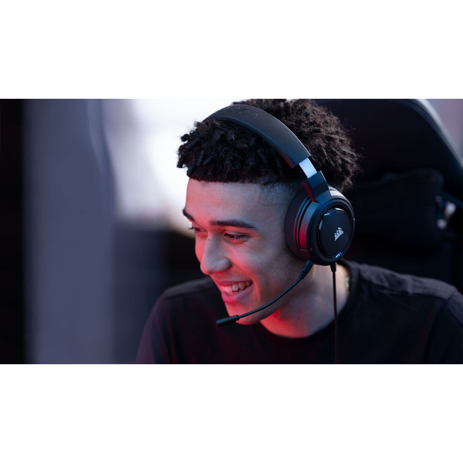 Casque de jeu stéréo Corsair HS35 - Carbone CA-9011195-NA