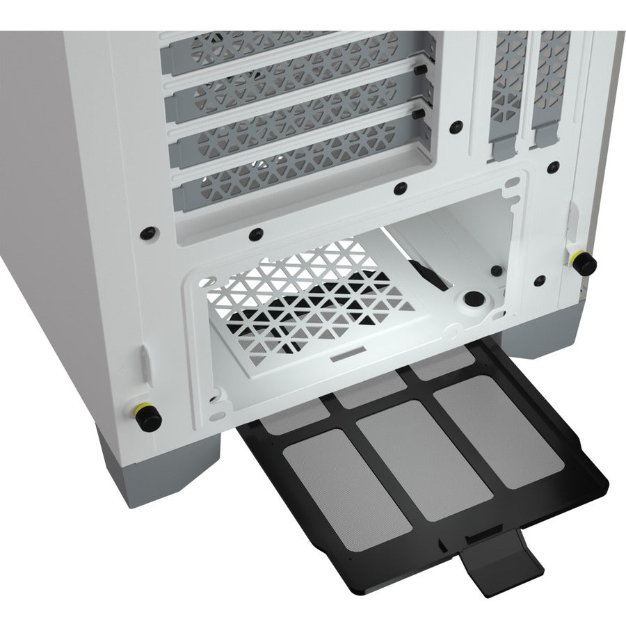 Corsair 4000D Tempered Glass Mid-Tower ATX Case - White CC-9011199-WW