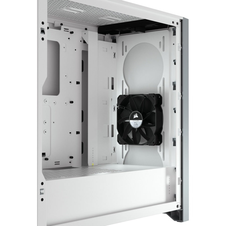 Corsair 4000D Tempered Glass Mid-Tower ATX Case - White CC-9011199-WW