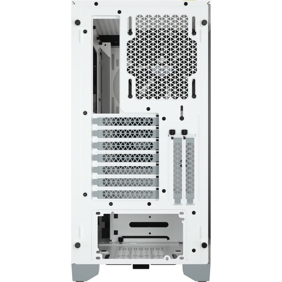Corsair 4000D Tempered Glass Mid-Tower ATX Case - White CC-9011199-WW