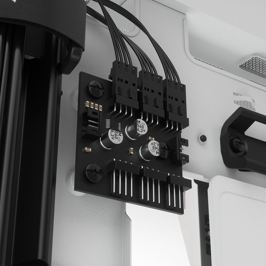 Boîtier intelligent pour PC ATX moyenne tour Corsair iCUE 5000X RGB en verre trempé - Blanc CC-9011213-WW