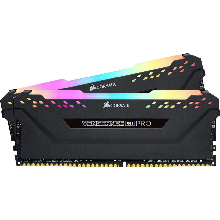 Kit de mémoire SDRAM DDR4 Corsair Vengeance RGB Pro 16 Go (2 x 8 Go) CMW16GX4M2Z3600C18