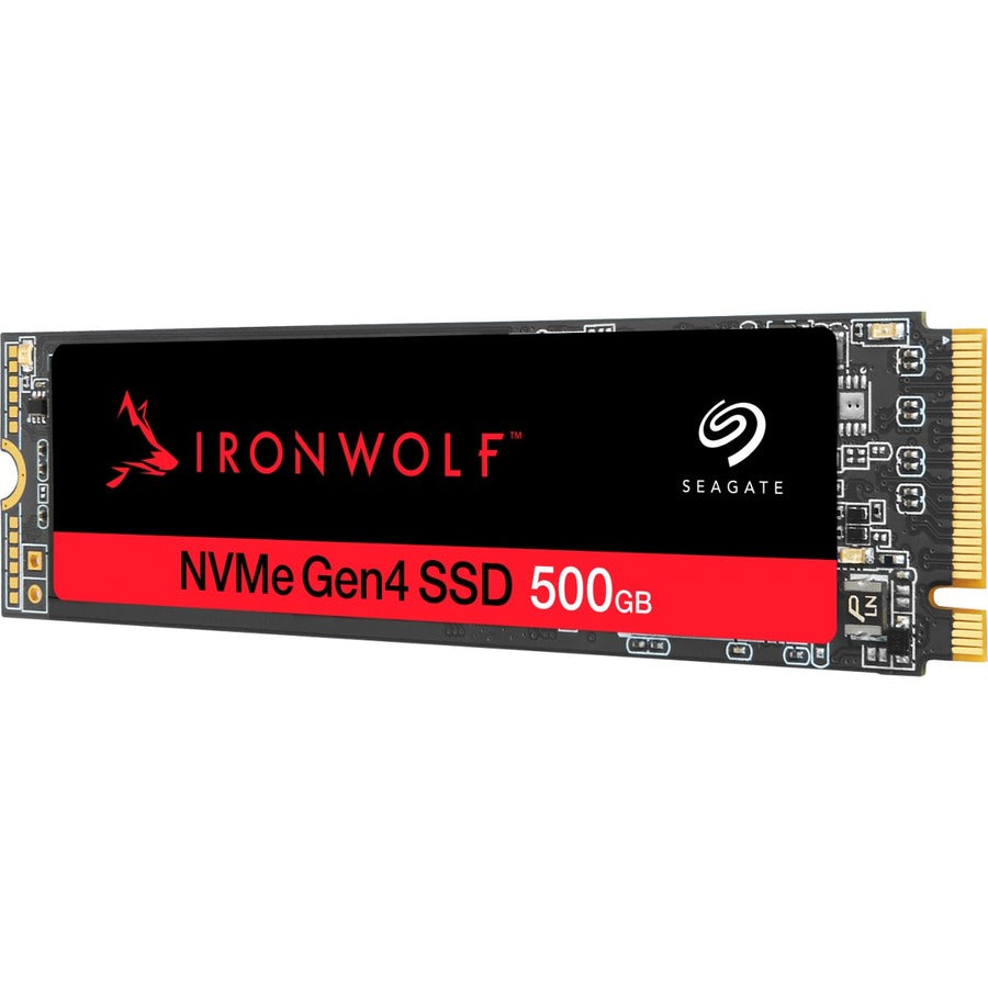 Seagate IronWolf 525 500 GB Solid State Drive - M.2 Internal - PCI Express NVMe (PCI Express NVMe 4.0 x4) ZP500NM3A002