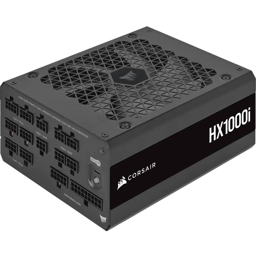Corsair HX1000i Alimentation PC entièrement modulaire à très faible bruit Platinum ATX 1000 watts CP-9020214-NA