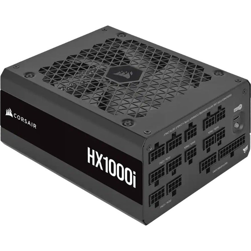 Corsair HX1000i Alimentation PC entièrement modulaire à très faible bruit Platinum ATX 1000 watts CP-9020214-NA
