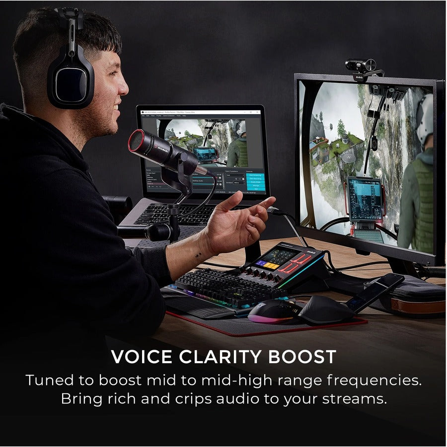 AVerMedia Live Streamer MIC 330 Microphone dynamique filaire AM330