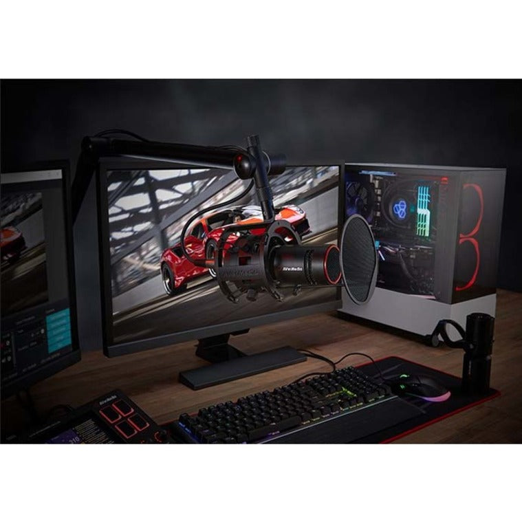 AVerMedia Live Streamer MIC 330 Microphone dynamique filaire AM330