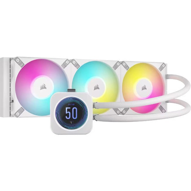 Corsair iCUE H150i ELITE LCD XT Refroidisseur de processeur liquide pour écran Blanc CW-9060077-WW