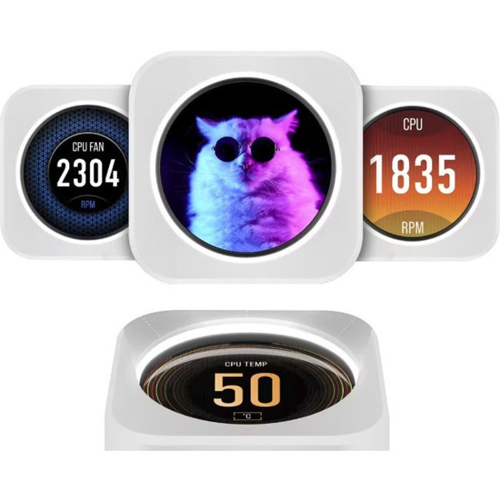 Corsair iCUE H150i ELITE LCD XT Refroidisseur de processeur liquide pour écran Blanc CW-9060077-WW