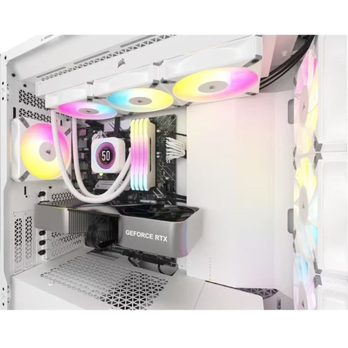 Corsair iCUE H150i ELITE LCD XT Refroidisseur de processeur liquide pour écran Blanc CW-9060077-WW