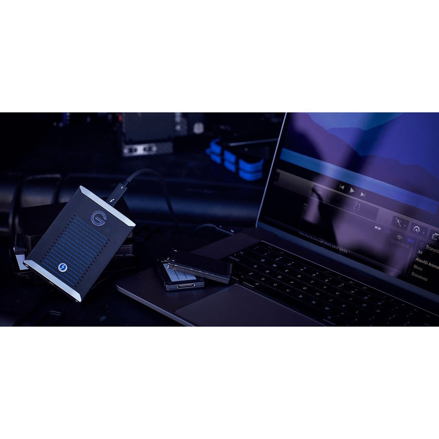 SanDisk Professional G-DRIVE Pro SDPS51F-500G-GBANB Disque SSD portable 500 Go - M.2 externe SDPS51F-500G-GBANB