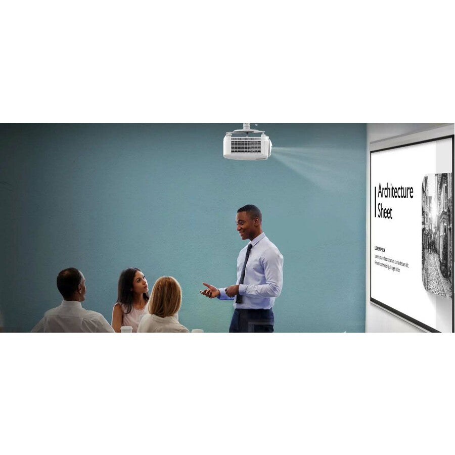 BenQ LW500ST 3D Short Throw DLP Projector - 16:10 - Ceiling Mountable - White LW500ST