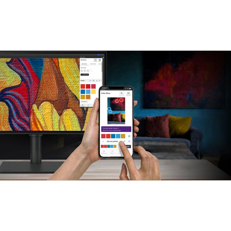 BenQ DesignVue PD2705UA 27" 4K UHD LED LCD Monitor - 16:9 - Dark Gray PD2705UA