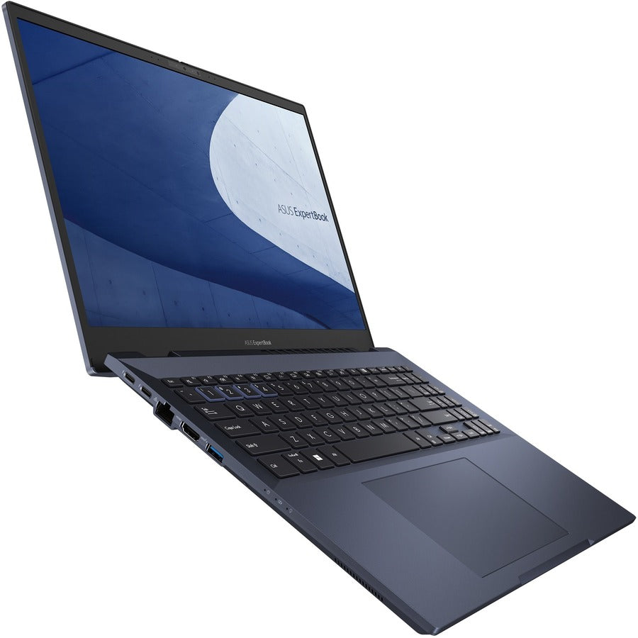 Asus ExpertBook B5 B5602 B5602CBA-Q73P-CB 16" Notebook - WUXGA - 1920 x 1200 - Intel Core i7 12th Gen i7-1260P Dodeca-core (12 Core) 2.10 GHz - 16 GB Total RAM - 8 GB On-board Memory - 512 GB SSD - Star Black B5602CBA-Q73P-CB