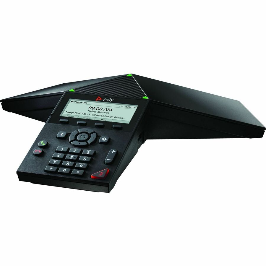 Station de conférence IP Poly Trio 8300 - Filaire - Wi-Fi, Bluetooth - Noir 849A0AA#AC3
