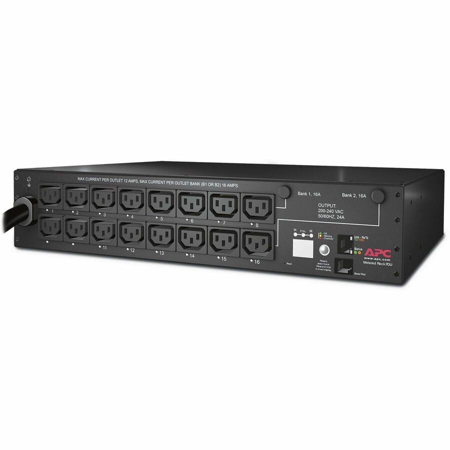 PDU rackable APC by Schneider Electric, commuté, 2U, 30 A, 208 V, (16)C13 AP7911B