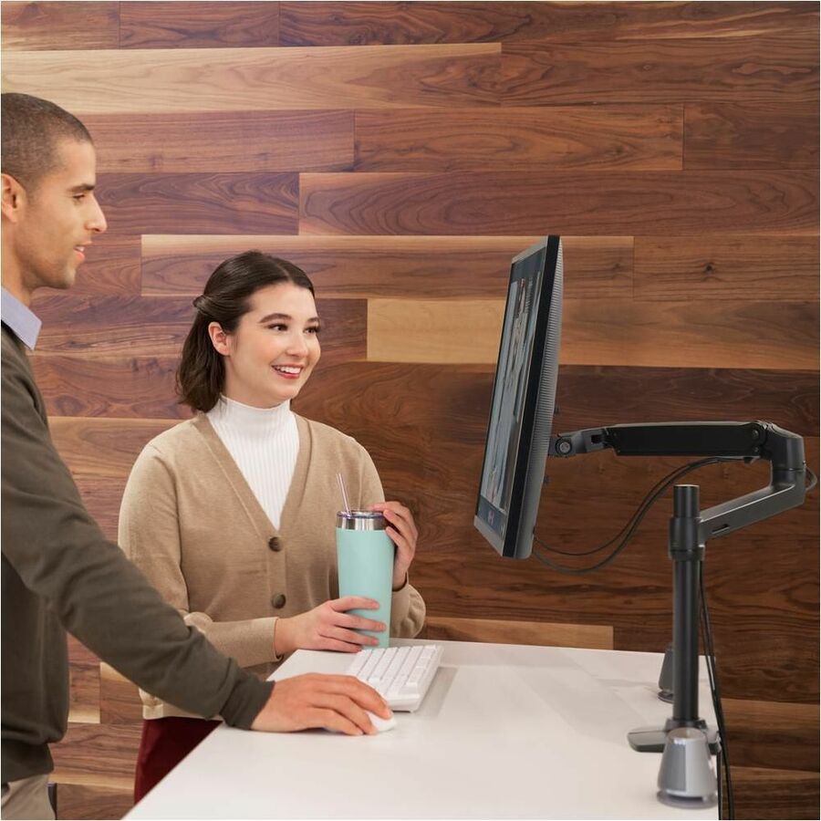 Ergotron Bras de montage pour moniteur, écran, TV, moniteur LCD, ordinateur portable, écran LCD, écran d'affichage - Noir mat 45-537-224