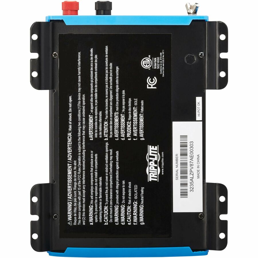 Tripp Lite by Eaton 300W Compact Power Inverter - 2x 5-15R, USB Charging, Pure Sine Wave PINV300SW-120