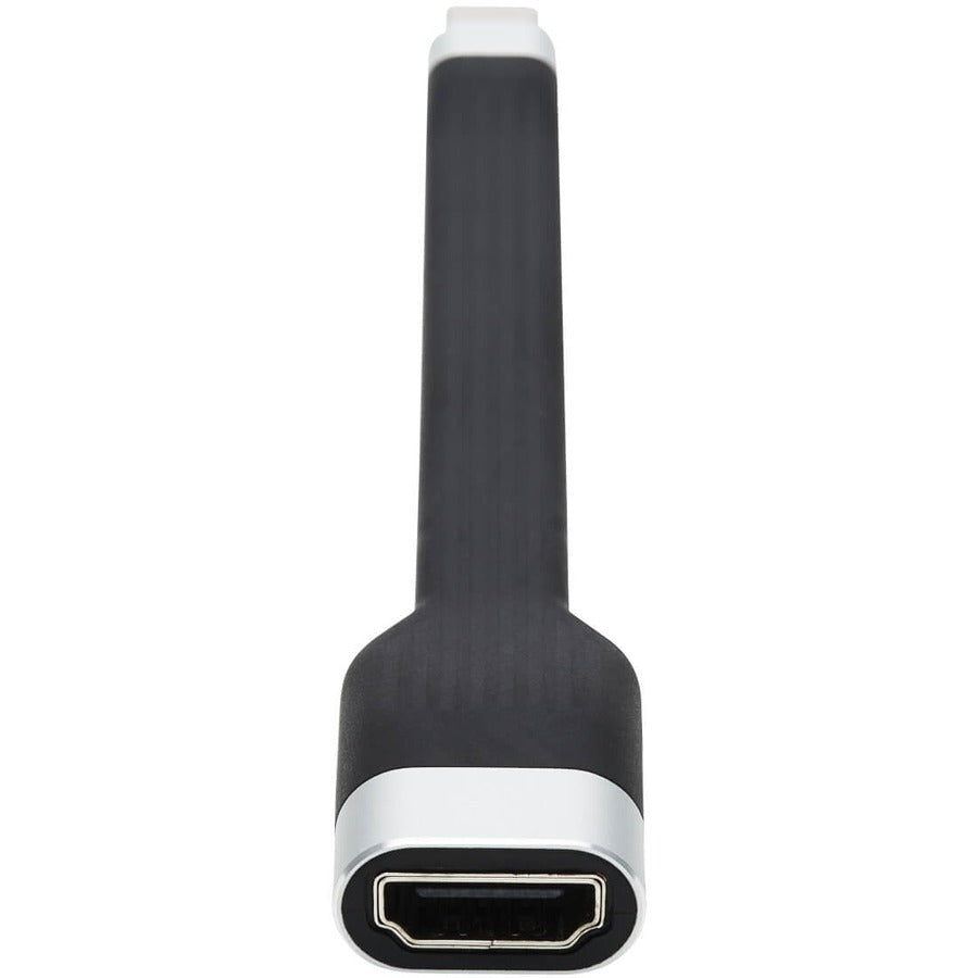 Tripp Lite by Eaton U444-F5N-HDR Câble adaptateur plat USB-C vers HDMI, M/F, noir, 5 po U444-F5N-HDR