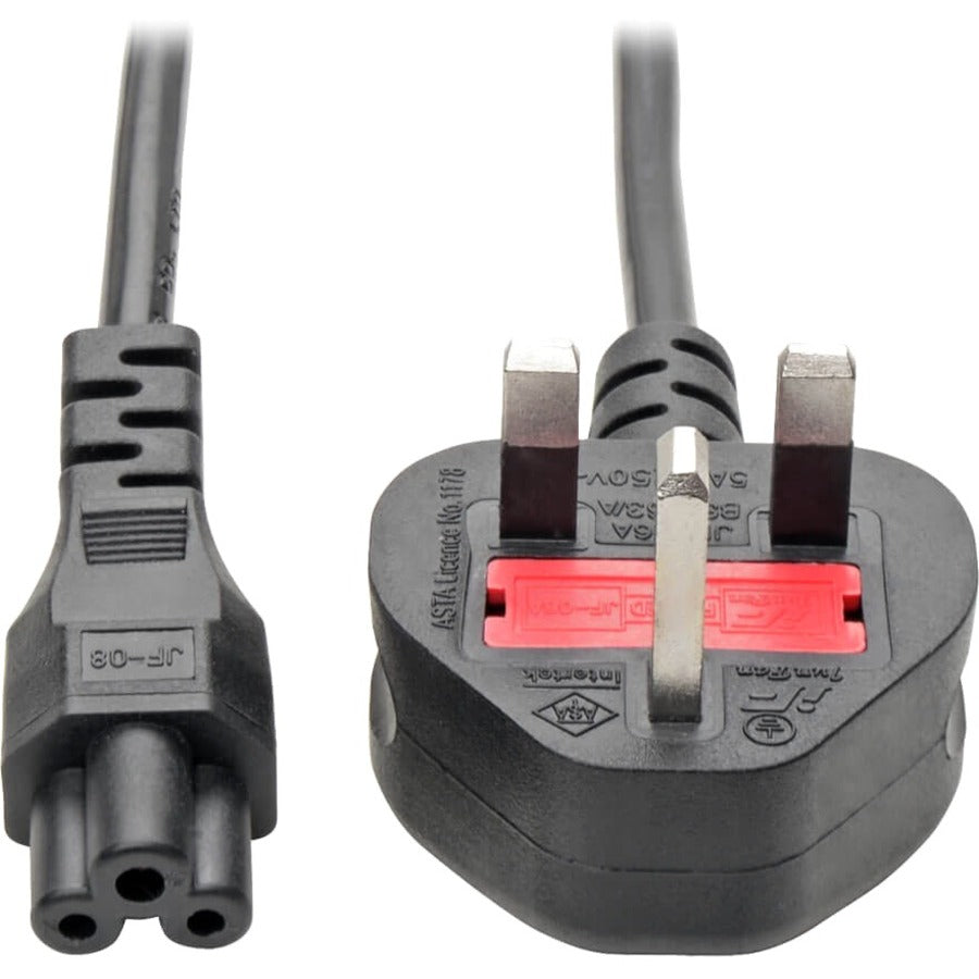 Tripp Lite 6 pieds cordon d'alimentation pour ordinateur câble britannique C5 vers prise BS-1363 13A 6' P060-006