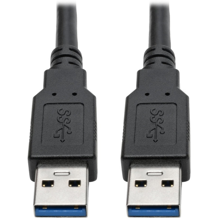 Tripp Lite by Eaton U325-006 Câble USB 3.0 SuperSpeed A/A (M/M), noir, 6 pieds U325-006