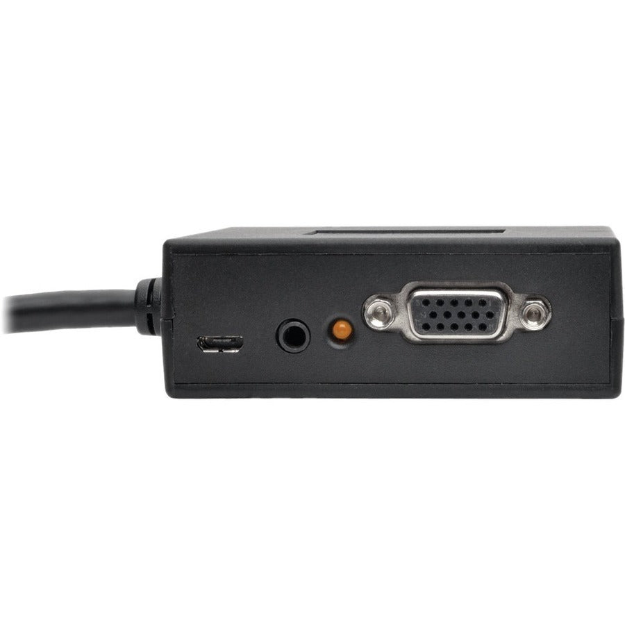 Tripp Lite by Eaton 2 ports HDMI vers VGA + adaptateur/répartiteur audio, 1920 x 1080 (1080p), TAA P131-06N-2VA-U
