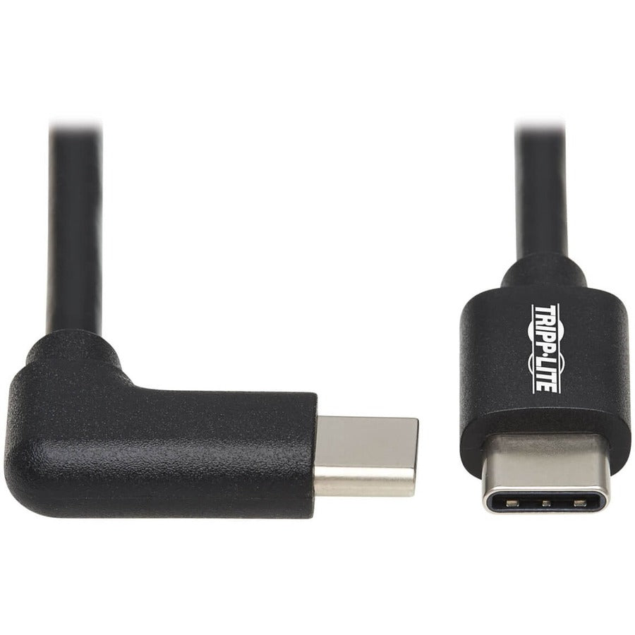 Câble Tripp Lite by Eaton U040-02M-C-RA USB-C vers USB-C, M/M, noir, 2 m (6,6 pi) U040-02M-C-RA