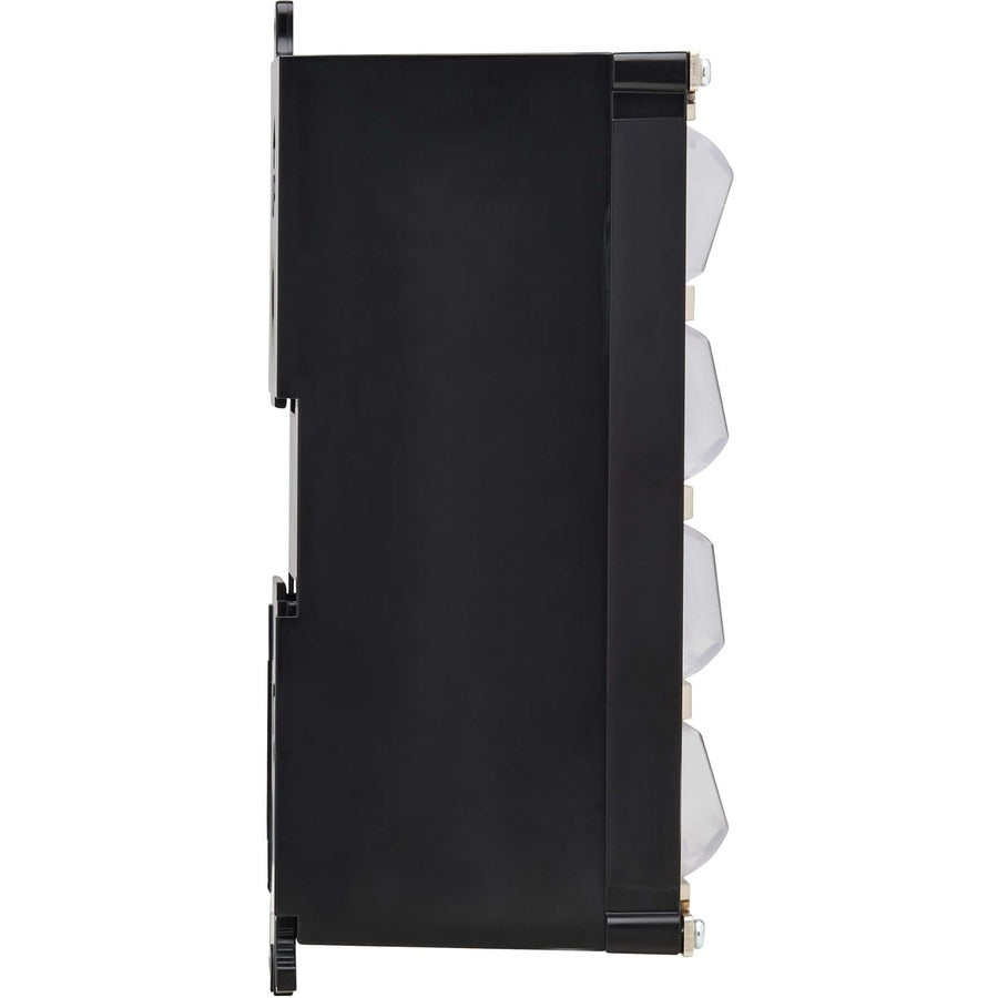 Tripp Lite by Eaton N063-008-ENC Boîtier de montage pour rail DIN, module Keystone, coupleur en ligne - Noir, Argent - Conforme TAA N063-008-ENC