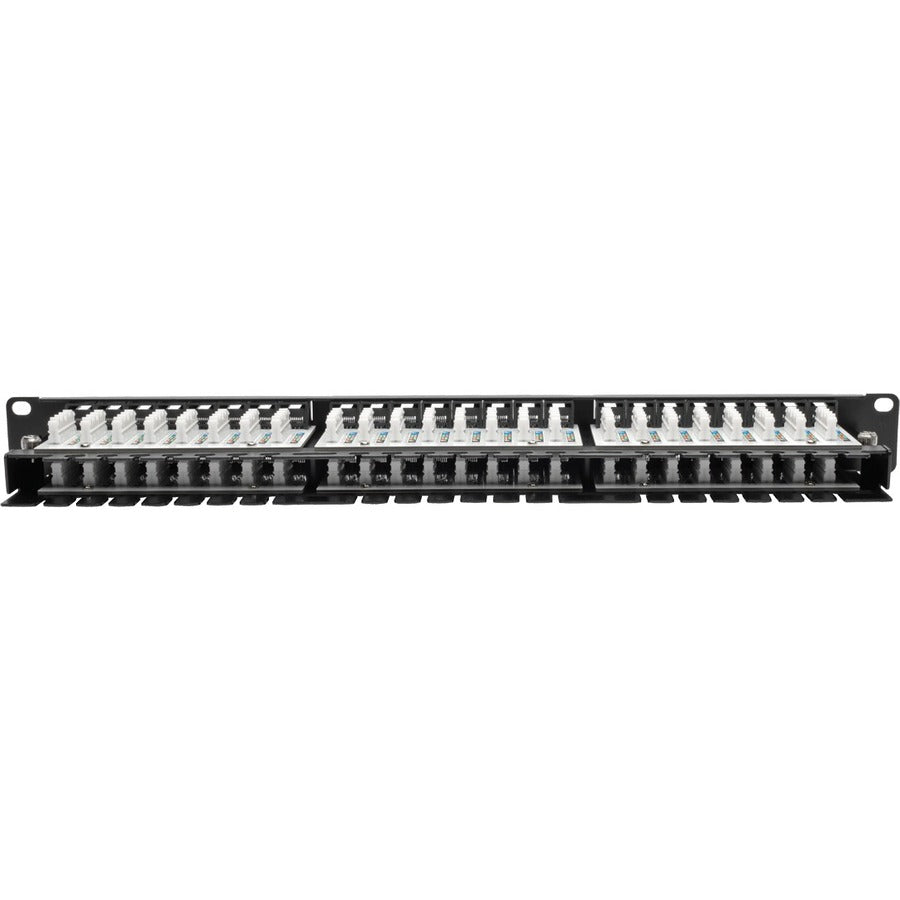 Tripp Lite by Eaton N052-048-1U 48-Port 1U Rack-Mount High-Density 110-Type Patch Panel N052-048-1U