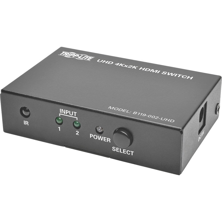 Tripp Lite by Eaton B119-002-UHD 2-Port HDMI Switch B119-002-UHD
