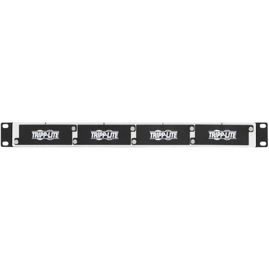 Tripp Lite by Eaton High-Density Copper/Fiber Enclosure Mini Panel, 1U, 4-Cassette Capacity N484-01U-MINI