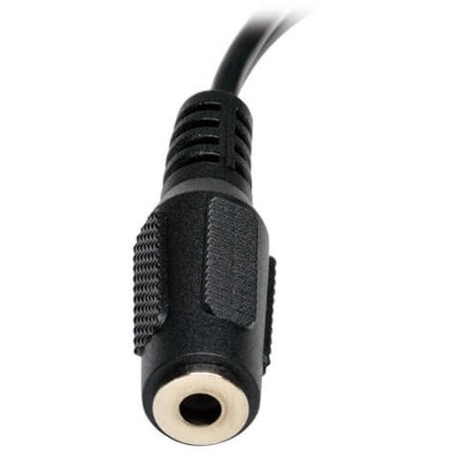 Tripp Lite 6 pouces Mini stéréo vers 2 RCA Audio Câble répartiteur en Y 3,5 mm 2xM/F 6" P316-06N