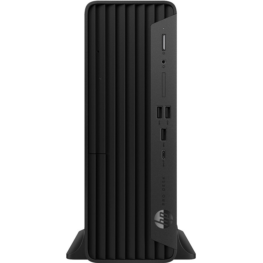 HP Pro SFF 400 G9 Desktop Computer - Intel Core i5 12th Gen i5-12500 Hexa-core (6 Core) 3 GHz - 8 GB RAM DDR4 SDRAM - 256 GB M.2 PCI Express NVMe SSD - Small Form Factor - Black 83R12UT#ABA