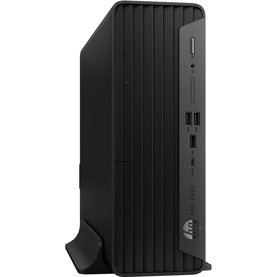 HP Pro SFF 400 G9 Desktop Computer - Intel Core i5 12th Gen i5-12500 Hexa-core (6 Core) 3 GHz - 8 GB RAM DDR4 SDRAM - 256 GB M.2 PCI Express NVMe SSD - Small Form Factor - Black 83R12UT#ABA