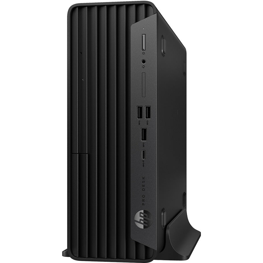 HP Pro SFF 400 G9 Desktop Computer - Intel Core i5 12th Gen i5-12500 Hexa-core (6 Core) 3 GHz - 8 GB RAM DDR4 SDRAM - 256 GB M.2 PCI Express NVMe SSD - Small Form Factor - Black 83R12UT#ABA