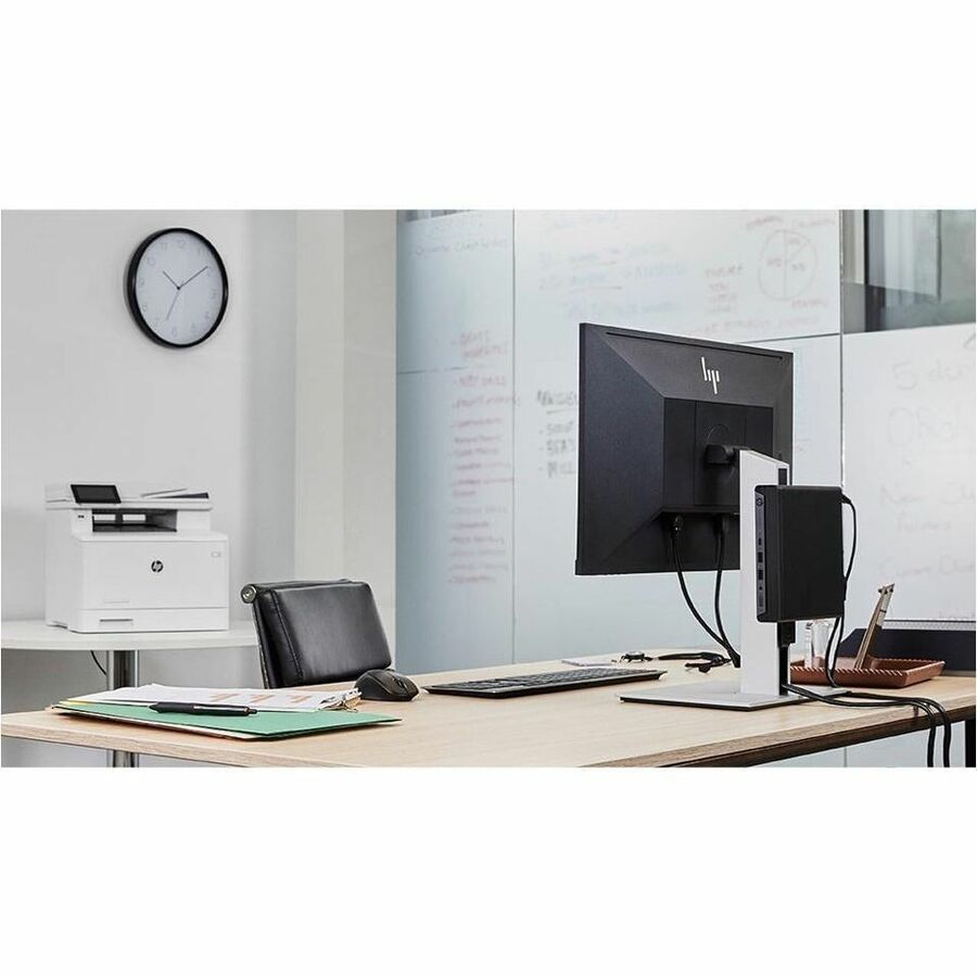 HP Pro Mini 400 G9 Desktop Computer - Intel Core i5 13th Gen i5-13500T Tetradeca-core (14 Core) - 8 GB RAM DDR4 SDRAM - 256 GB M.2 PCI Express NVMe SSD - Mini PC 89M62UT#ABA