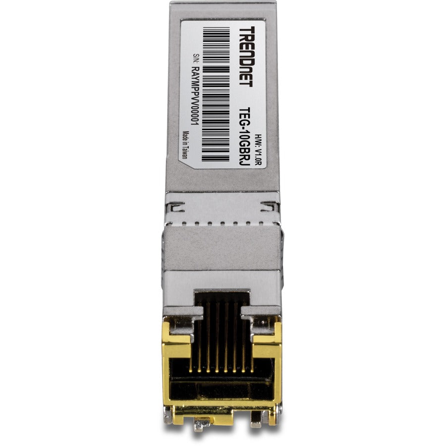 TRENDnet 10G RJ-45 Copper SFP+ Module TEG-10GBRJ