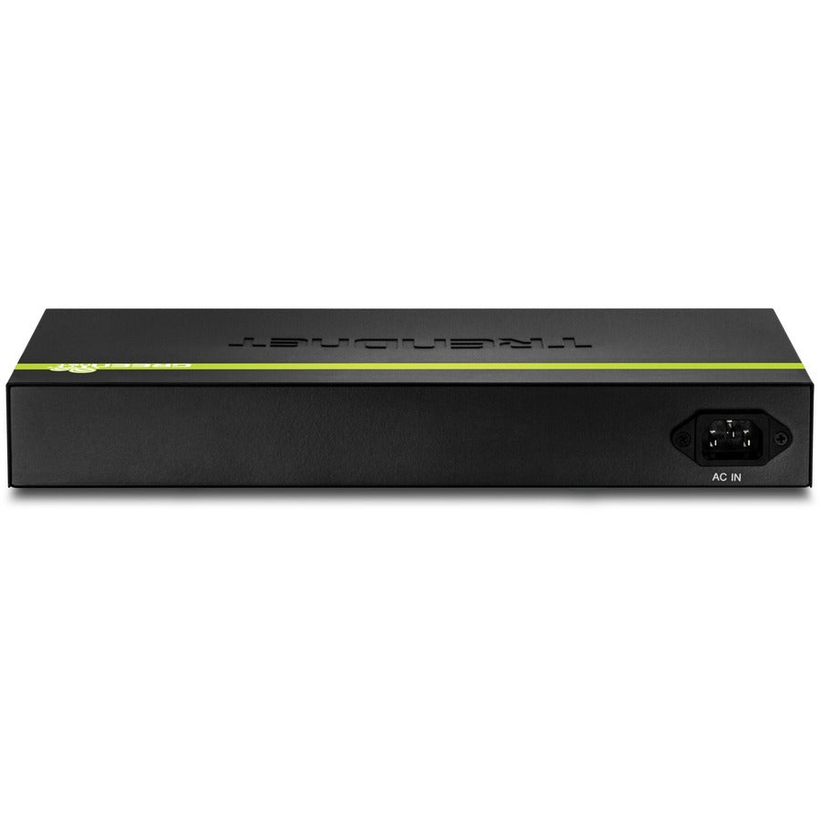 TRENDnet 10-Port Gigabit Web Smart PoE+ Switch, 8 x PoE+ Gigabit Ports, 2 x Gigabit Ethernet Ports, 2 x Shared SFP Slots, 75W Total Power Budget, Rack Mountable, Lifetime Protection, Black, TPE-1020WS TPE-1020WS