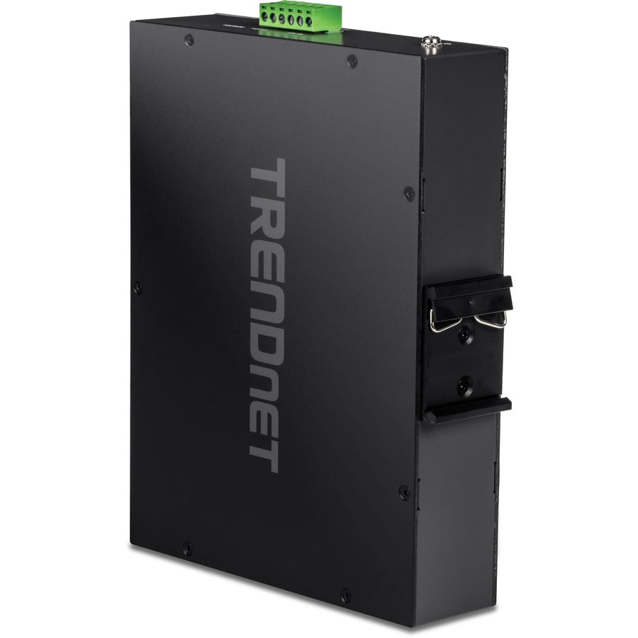 TRENDnet 10-Port Industrial Gigabit PoE+ DIN-Rail Switch -20° - 65°C (-4° - 149°F) TI-PGM102