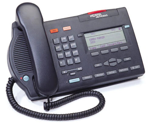 Nortel M3903 Digital Telephone - Black/Charcoal - Refurbished