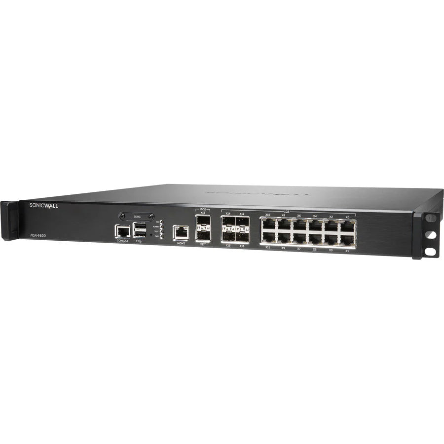 SonicWall NSA 4600 Network Security/Firewall Appliance 01-SSC-1714