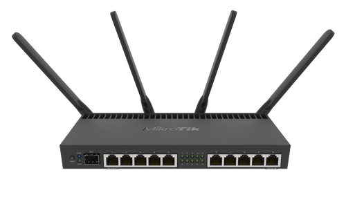 MikroTik NAND 512 Mo, 1 Go de RAM, CPU 4 cœurs AL21400 1,4 GHz, RouterOS L5