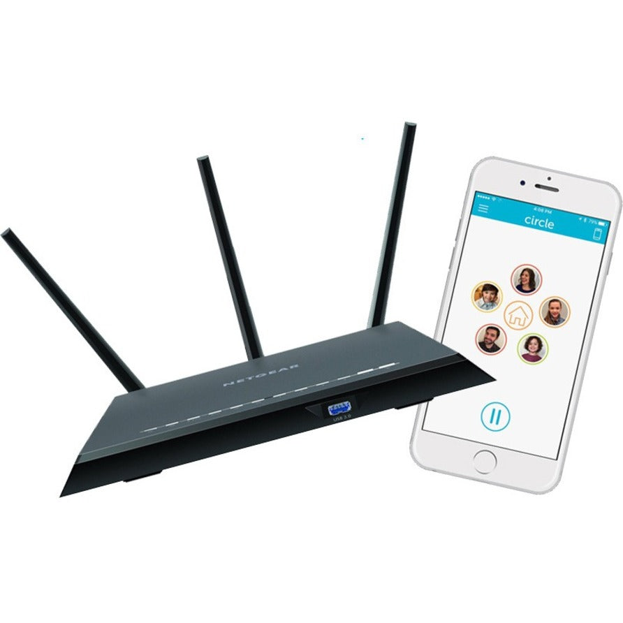 Routeur sans fil Netgear R7000 Wi-Fi 5 IEEE 802.11ac R7000-100CNS
